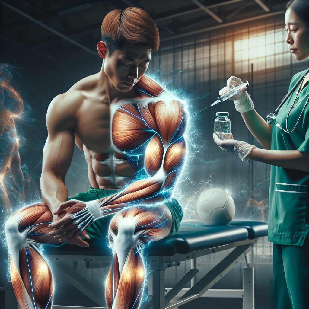 Acqua battericida per iniezioni: un alleato per il recupero muscolare degli sportivi