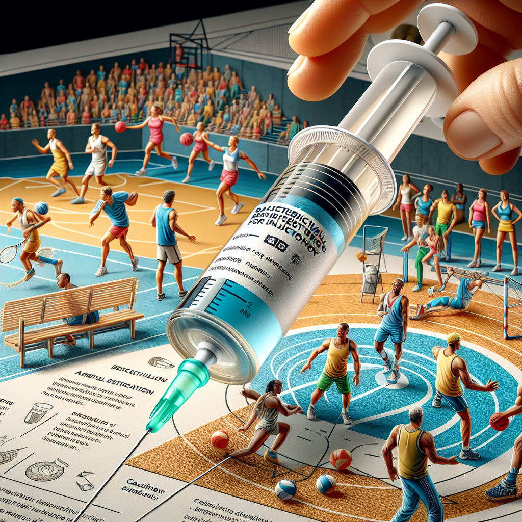 L'acqua battericida per iniezioni come strumento per migliorare le performances sportive