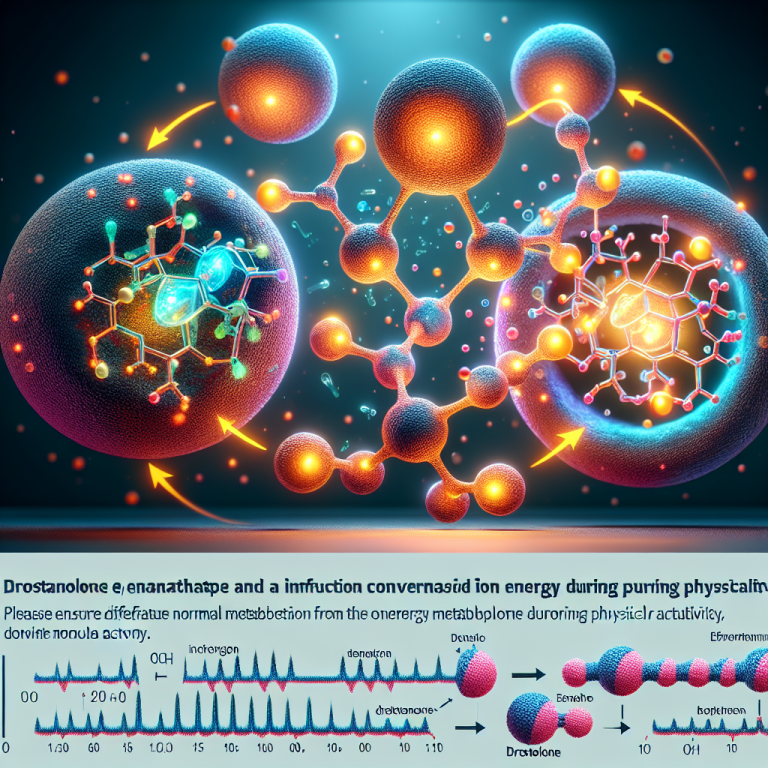 Drostanolone enantato e il suo impatto sul metabolismo energetico durante l'attività fisica