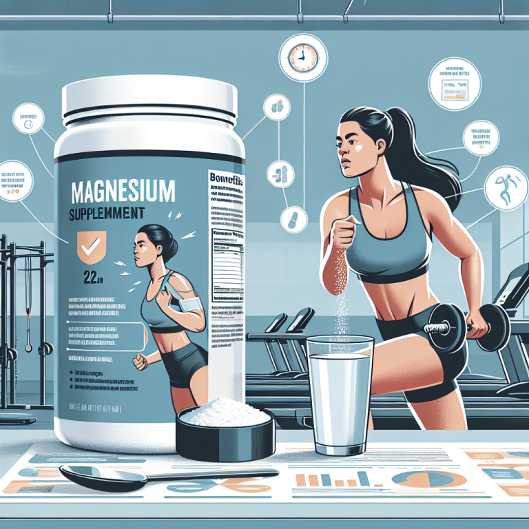 Integratori di magnesio: quando e come assumerli per gli sportivi