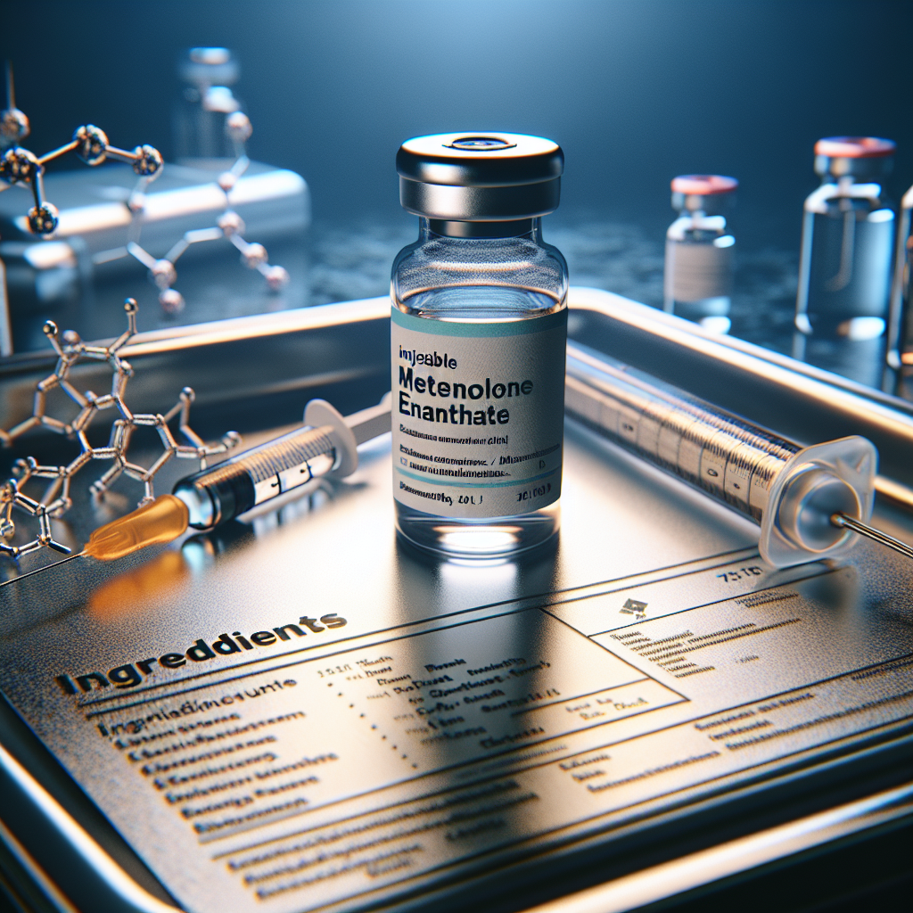 Metenolone enantato iniettabile: la nuova frontiera della performance atletica