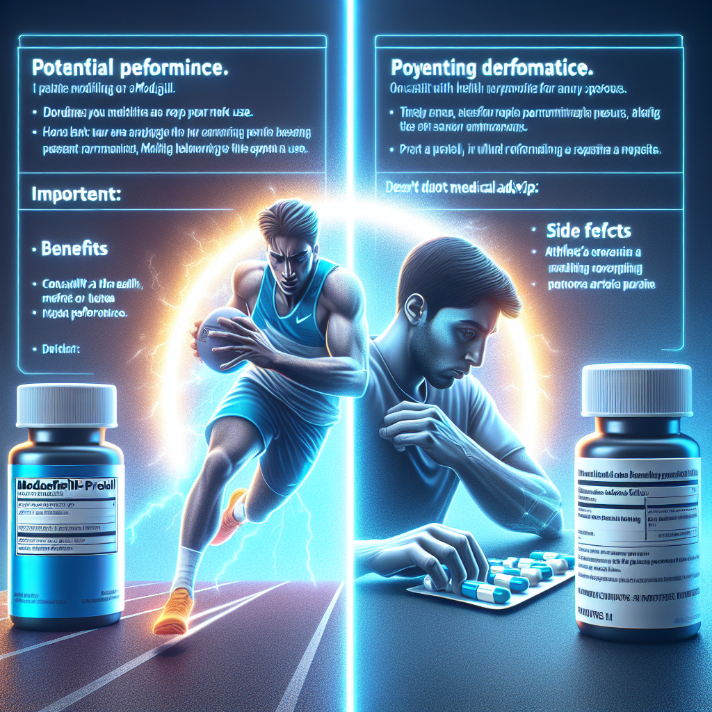 Modafinil (Provigil) nel mondo dello sport: benefici e rischi per gli atleti