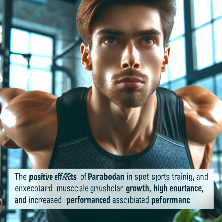Gli effetti positivi del Parabolan nell'allenamento sportivo