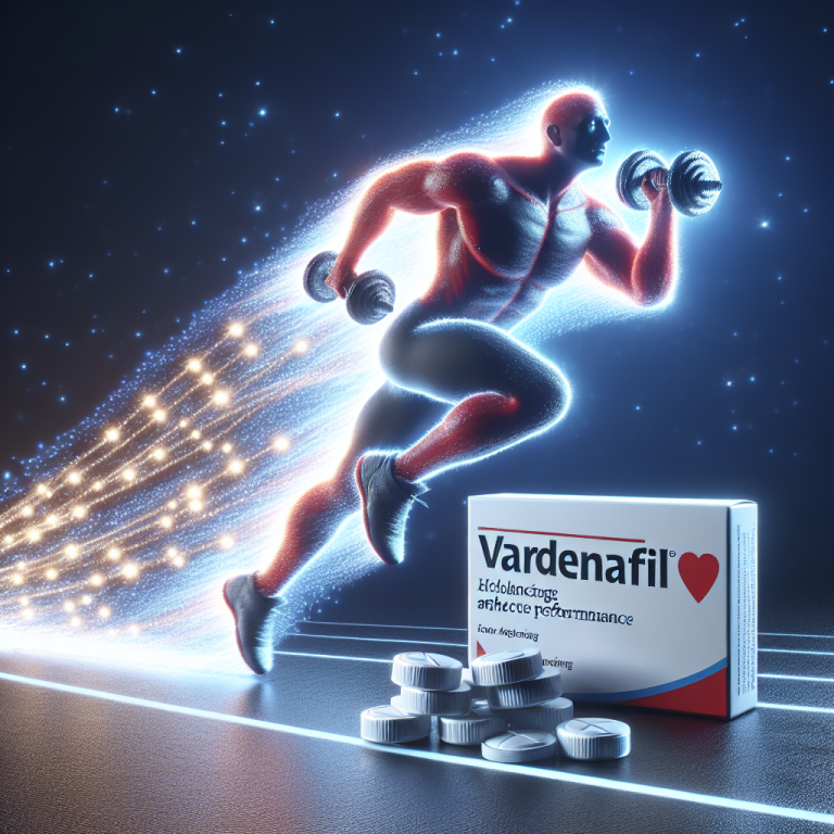 Vardenafil: un'opzione sicura ed efficace per migliorare le prestazioni sportive