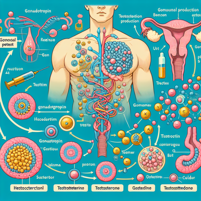 La stimolazione della produzione di testosterone attraverso la gonadotropina